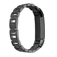 Newest Hollow Out Chained Stainless Steel Replace Spire Lamella Men And Women Fashion Watchband For Fitbit Alta