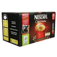nescafe original one cup sachets 200 pack