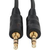 Newlink 3.5mm Stereo Cable (Black) 5m