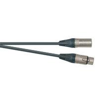 Neutrik Professional 0.5m 3 Pin XLR Line Socket to 3 Pin XLR Line Plug Screened Patch Lead With Neutrik Connectors and European Cable