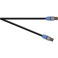 Neutrik Professional 2 Pole Speakon Plug to 2 Pole Speakon Plug Speaker Lead 2x 1.5mm Highflex Cable