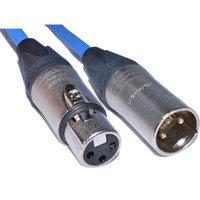 Neutrik Professional Balanced XLR to XLR Microphone Lead With Neutrik Connectors and European Cable 6m