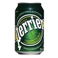 Nestle Perrier Sparkling Water 330ml Can - 24 Pack