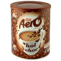 nestle aero hot chocolate 1kg tin