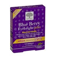 New Nordic BlueBerry Eyebright Plus One-a-Day 30 Tablets - 30 Tablets, Blue