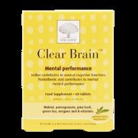 New Nordic Clear Brain 60 Tablets - 60 Tablets