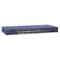 Netgear 24 Port Fast Ethernet POE SMART Switch With 4 GE Ports