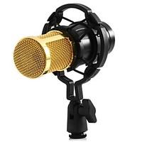 New BM-800 Pink Condenser Microphone Sound Recording Microfone With Shock Mount Radio Braodcasting Microphone