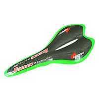 NEASTY Full Carbon 3K Green Rim Bicycle Saddle