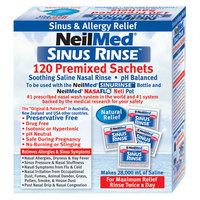 NeilMed Sinus Rinse Premixed Sachets, 120Schts