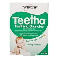 Nelsons Teetha Teething Granules 24 Sachets