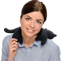 neck pillow black cat