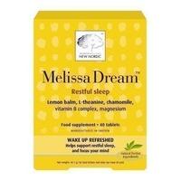 new nordic melissa dream 80 tablets 2 x 40 tablets