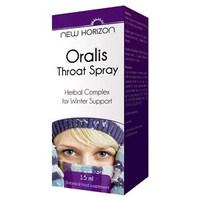 New Horizon Oralis Throat Spray 15ml