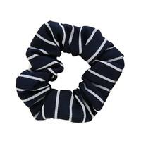 New Unicol Girls Striped Scrunchies Kids School Hair Bobbles Accessories 6 Pack
