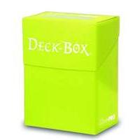 Neon Yellow Deck Box (single Unit)