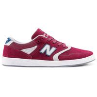 New Balance 598 Shoes - Burgundy/Grey