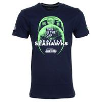 new era nfl seattle seahawks cap t shirt oceanside blue