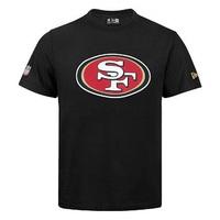 new era nfl san fran 49ers team t shirt black