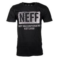 neff new world push t shirt black