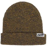 neff fold heather beanie bluegold