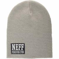 neff forever fun beanie grey