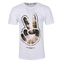 neff paz roads t shirt white