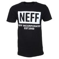 neff new world t shirt black