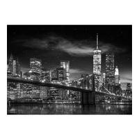 new york freedom tower bw giant poster 100 x 140cm