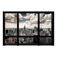 New York Window - 24 x 36 Inches Maxi Poster