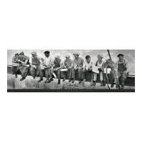 New York Men on Girder - Door Poster - 53 x 158cm