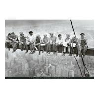 new york men on girder maxi poster 61 x 915cm