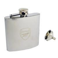 Newcastle United Chrome Hipflask