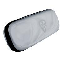 New Official Football Team Polished Chrome Glasses Case In Presentation Box