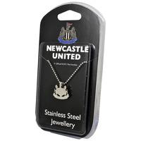 Newcastle United F.c. Stainless Steel Pendant & Cord