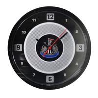 Newcastle United Fc Official Bullseye Football Crest Wall Clock (one Size)