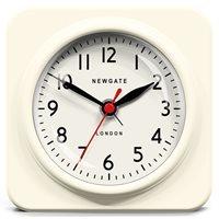 NEWGATE BISCUIT Retro Alarm Clock in White