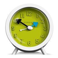 NEWGATE FRED Retro Alarm Clock in White