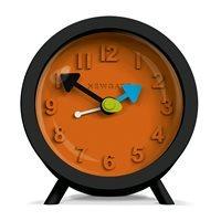 newgate fred retro alarm clock in black