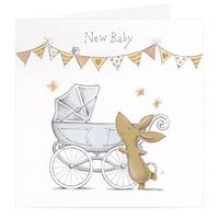 New Baby Pram Card