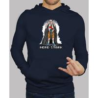 nerd stark white throne sweatshirt