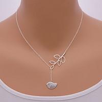 Necklace Pendant Necklaces Jewelry Party / Daily / Casual Fashion Alloy Silver 1pc Gift