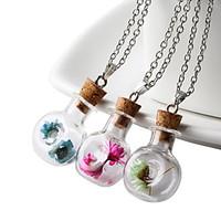 Necklace Pendant Necklaces Jewelry Daily / Casual Fashion Glass Transparent 1pc Gift