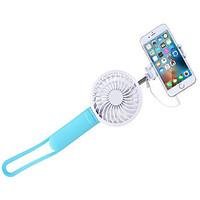 New Charging Fan Outdoor Handheld Self Timer Fan Big Wind Charging Treasure USB Fan Self Timer Lever