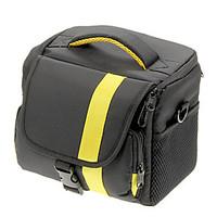 NEW Nylon Large Size SLR Camera Bag (Yellow, Red)