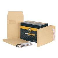 New Guardian (C4) Peel and Seal Gusset Window Envelopes 130g/m2 (Manilla) Pack 100 Envelopes