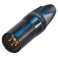 Neutrik NC4MXX-B 4-Pole XLR Cable Plug (Black)