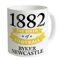 newcastle birth of football mug