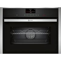 neff c27cs22n0b compact circotherm single electric oven in stainless s ...