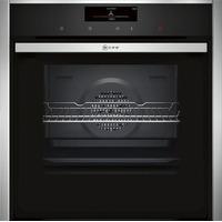 Neff B58CT68N0B Slide and Hide Electric Single Oven in Stainless Steel